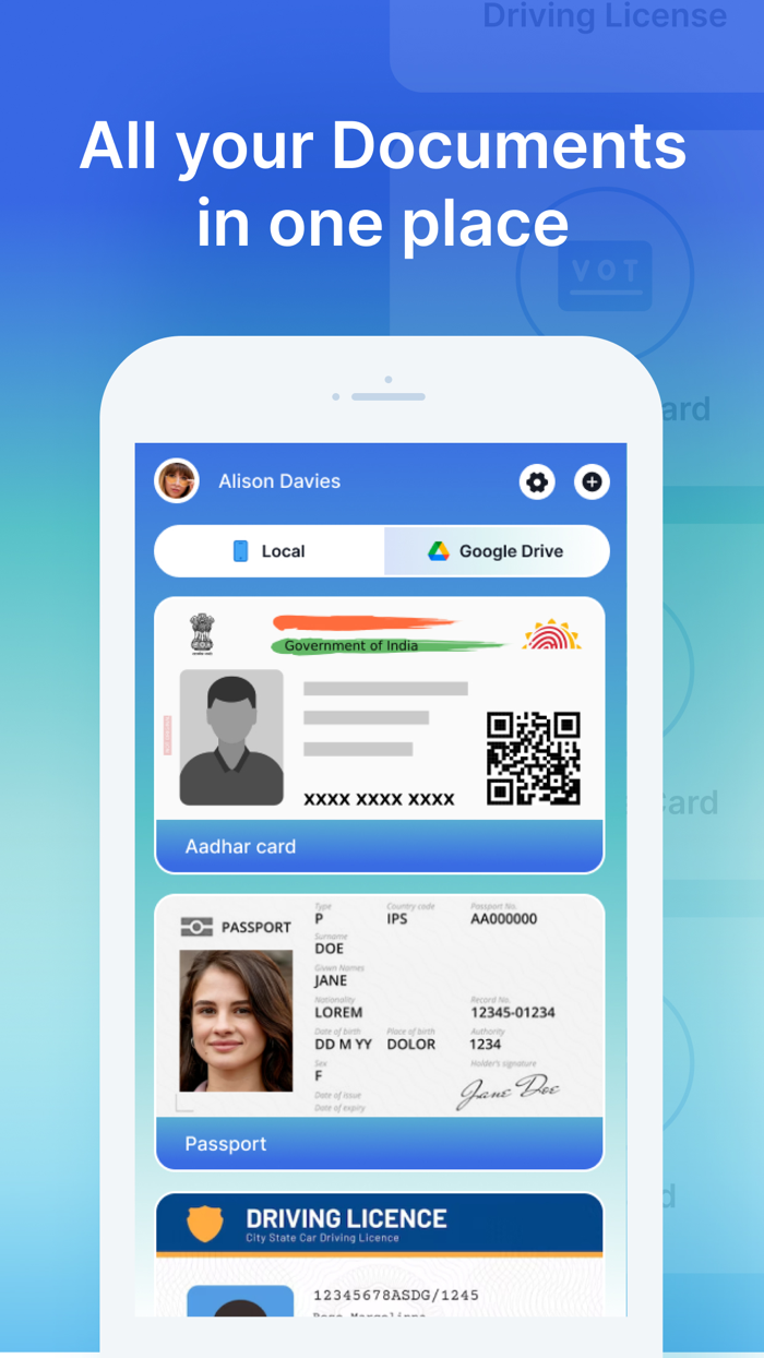 Digital ID Card Wallet