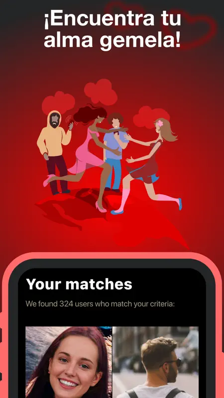 Match and Meet - app de citas screenshot 1 of 5