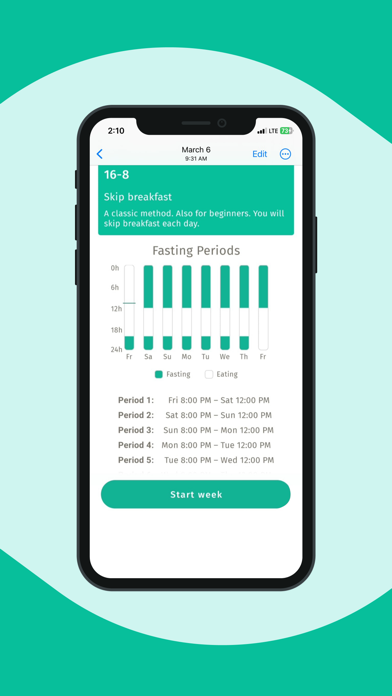 Fasting Bud Screenshot