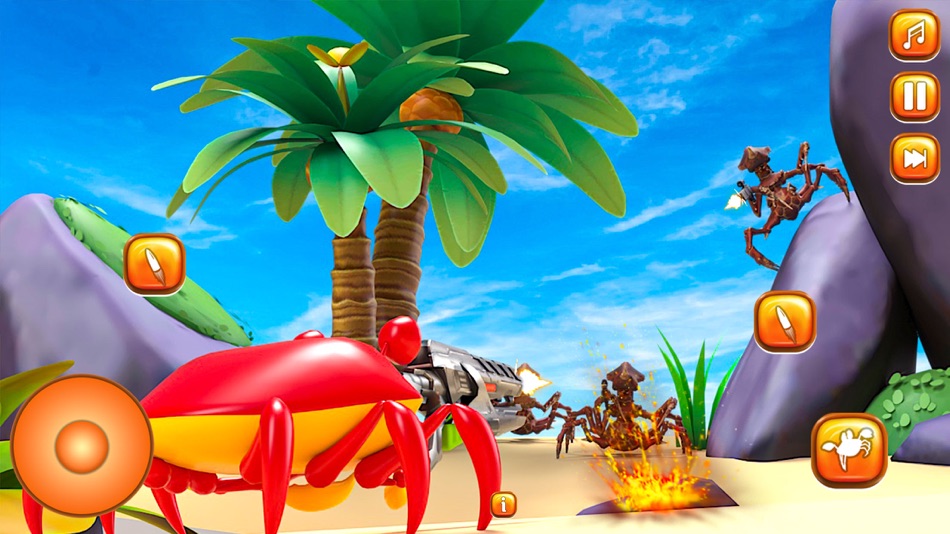 Crab Fight Gun Shooting Games - 1.0.1 - (iOS)