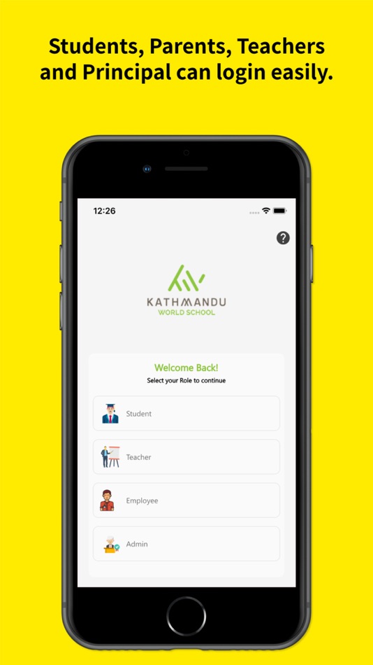 #1. Kathmandu World School (iOS) 由: E-Digital Nepal