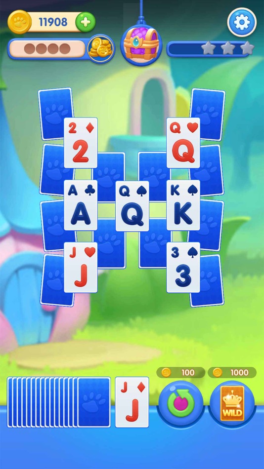 #2. Solitaire TriPeaks: Card Games (iOS) 由: Haizhou Zhang