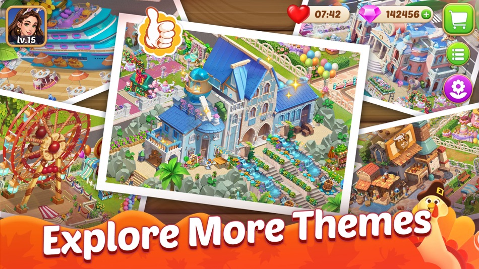 #4. Manor Cooking: Chef Build Town (iOS) 由: HK GRAPEFRUIT TECHNOLOGY LIMITED