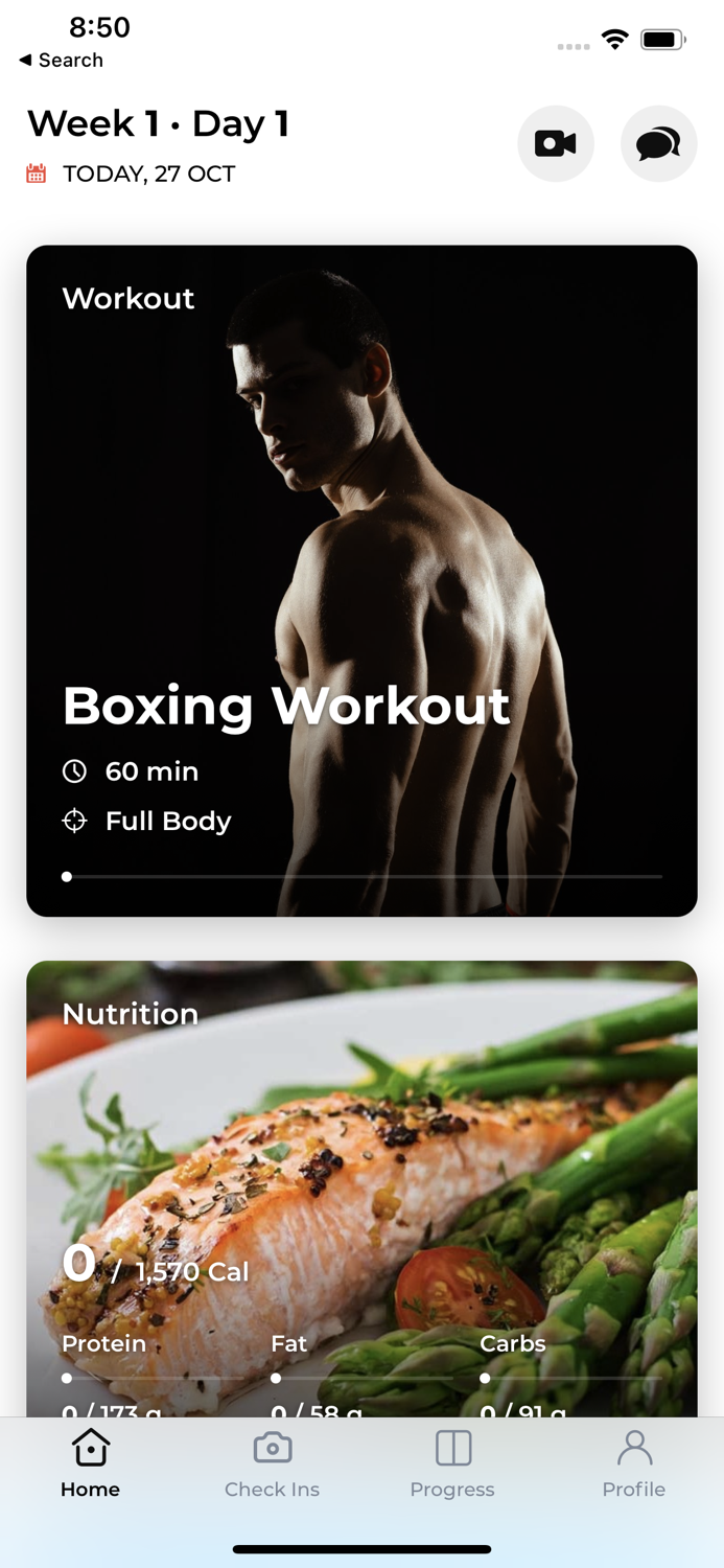 Boxing Training Camp