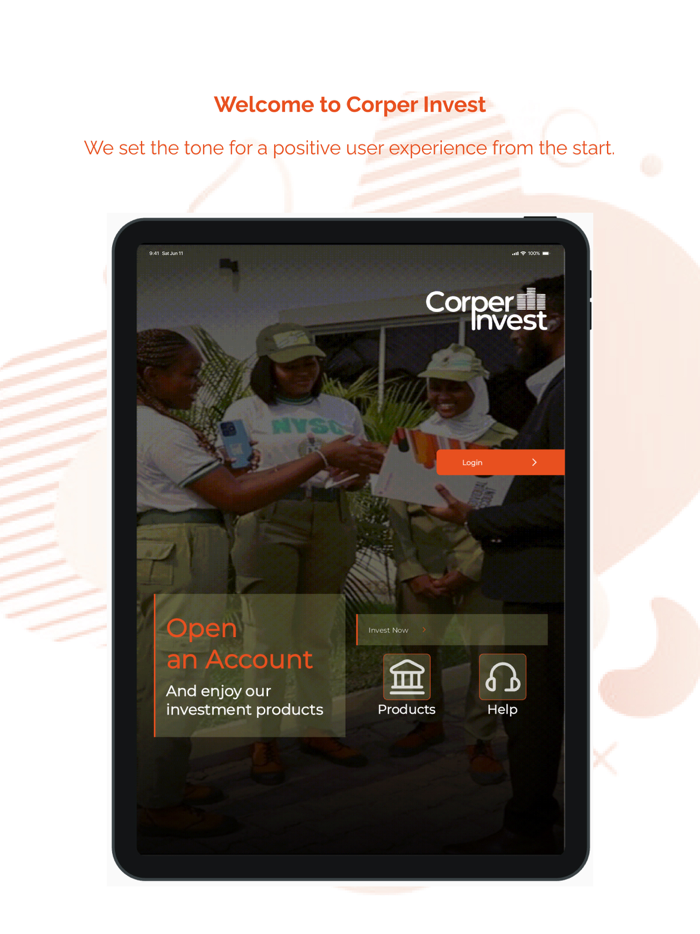 Corper Invest Mobile