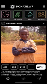 Donate.WF screenshot