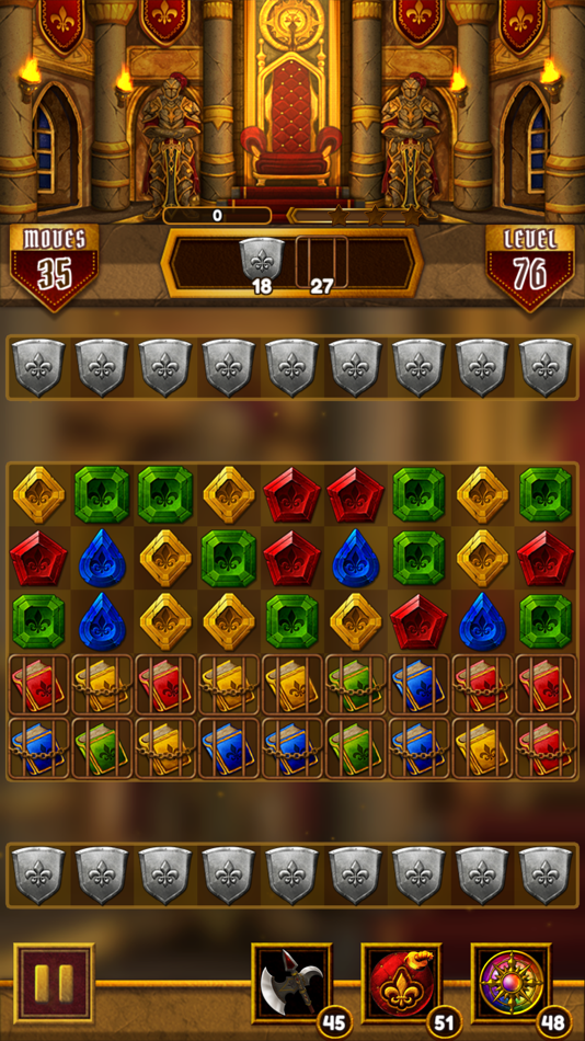 #5. Jewel Gold Empire (iOS) 由: Penta Game Co., Ltd.