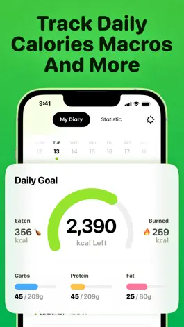 Game screenshot Calo: Calorie Counter, Tracker apk