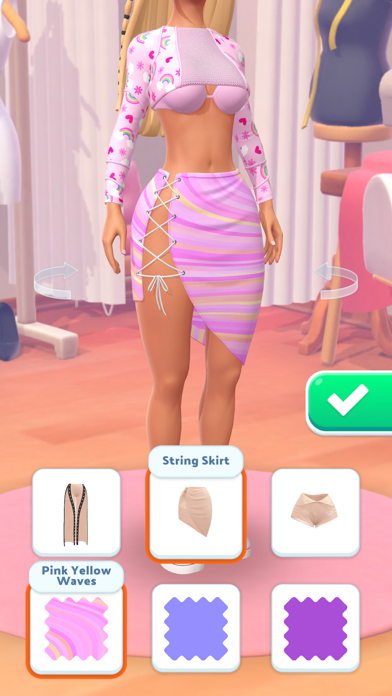 Pink Stars Screenshot