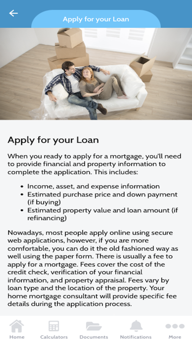Smart Money Mortgage Screenshot