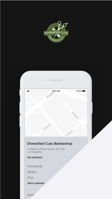 Diversified Cuts Barbershop Screenshot