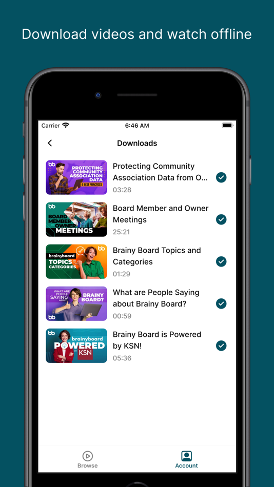 #2. Brainy Board (iOS) بواسطة: Kovitz Shifrin Nesbit, A Professional Corporation
