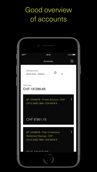 BKB Digital Banking Screenshot