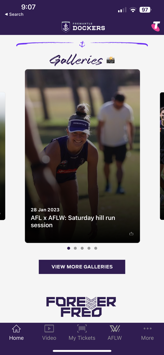 Fremantle Dockers Official App