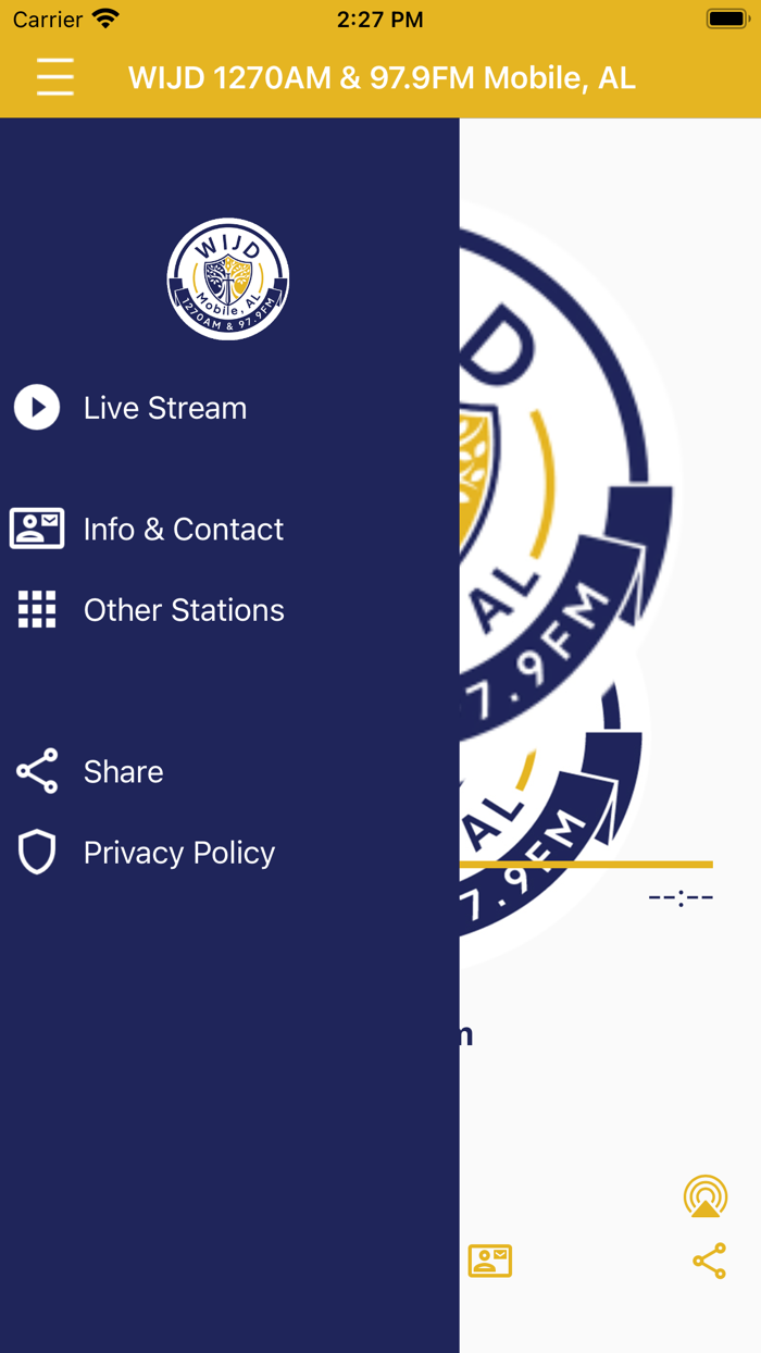 WIJD AM1270 and FM97.9 Radio