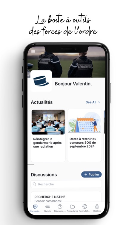 Ops (piou) - G comme Gendarme