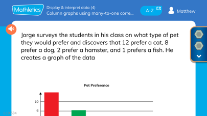 Mathletics Students Screenshot