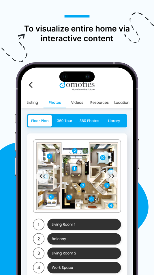 #3. DomoticsRE (iOS) Podle: Domotics RE-Technologies LLC