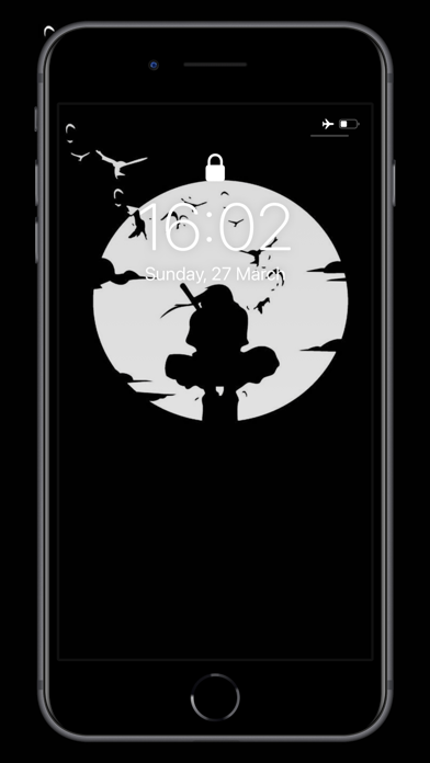 Black Otaku Anime Wallpapers Screenshot