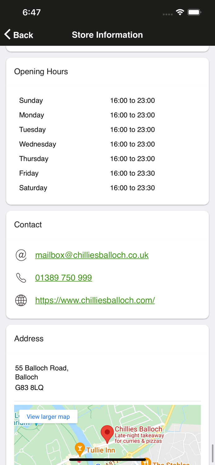 Chillies Balloch
