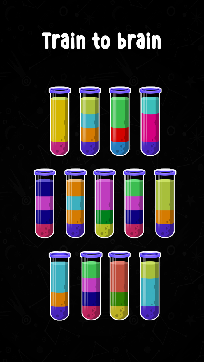 Sort Water 3D - Sort Color