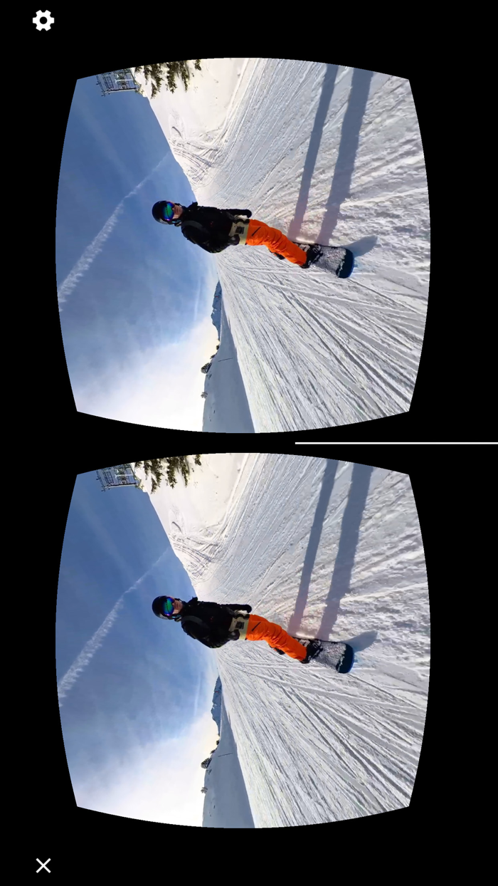 Simple 360 VR Media Player App