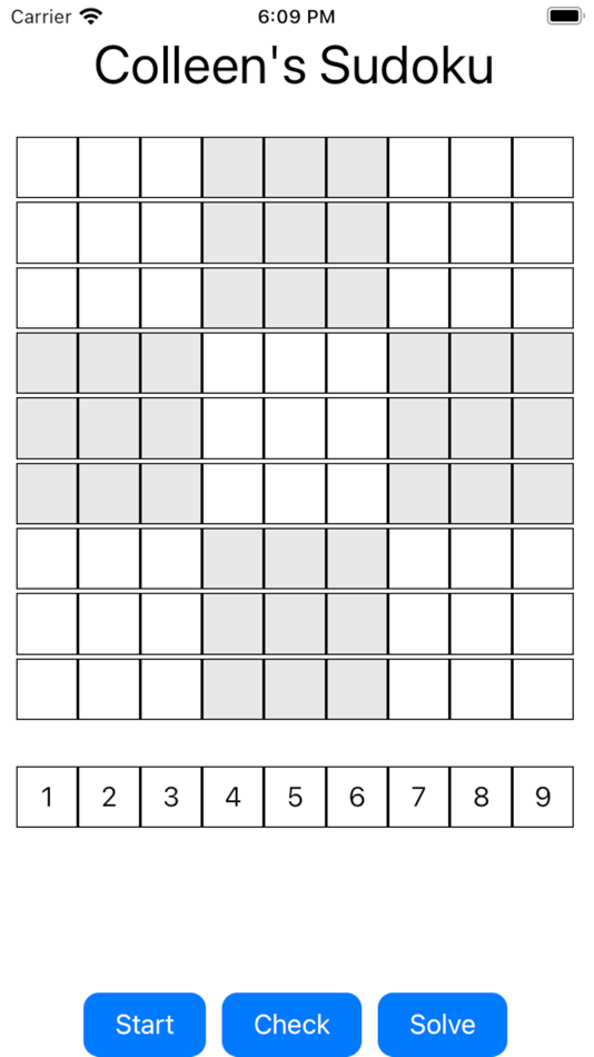 #1. Colleen's No Ad Sudoku (iOS) 由: WARWICK, C. W, JUNIOR PAYNE,