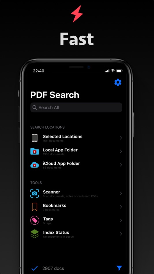 #2. PDF Search PRO (iOS) Podle: Muharrem Ozkan