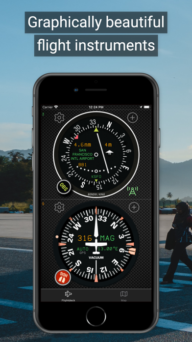 fDeck: flight instruments Screenshot