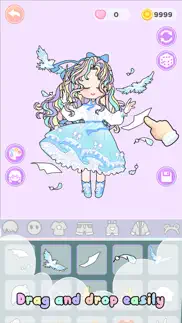 pastel doll: dress up game iphone screenshot 4