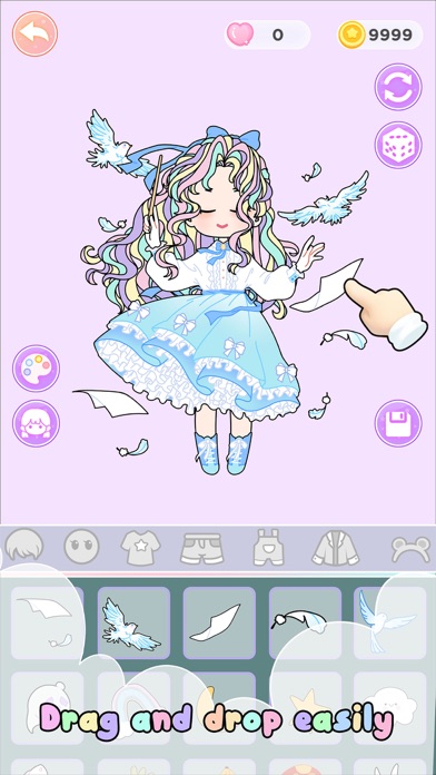 Pastel Doll: Dress Up Game Screenshot