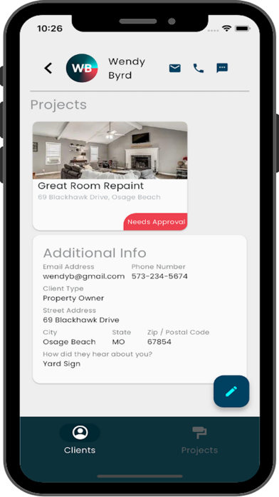 PaintFlow for Painting Pros iPhone screenshot 2 - Business app