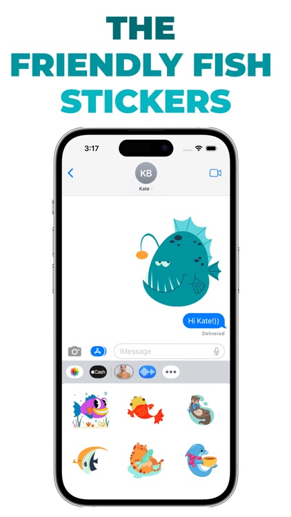 The Friendly Fish stickers