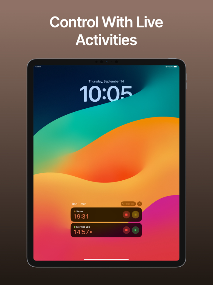 Rad Timers and Widgets
