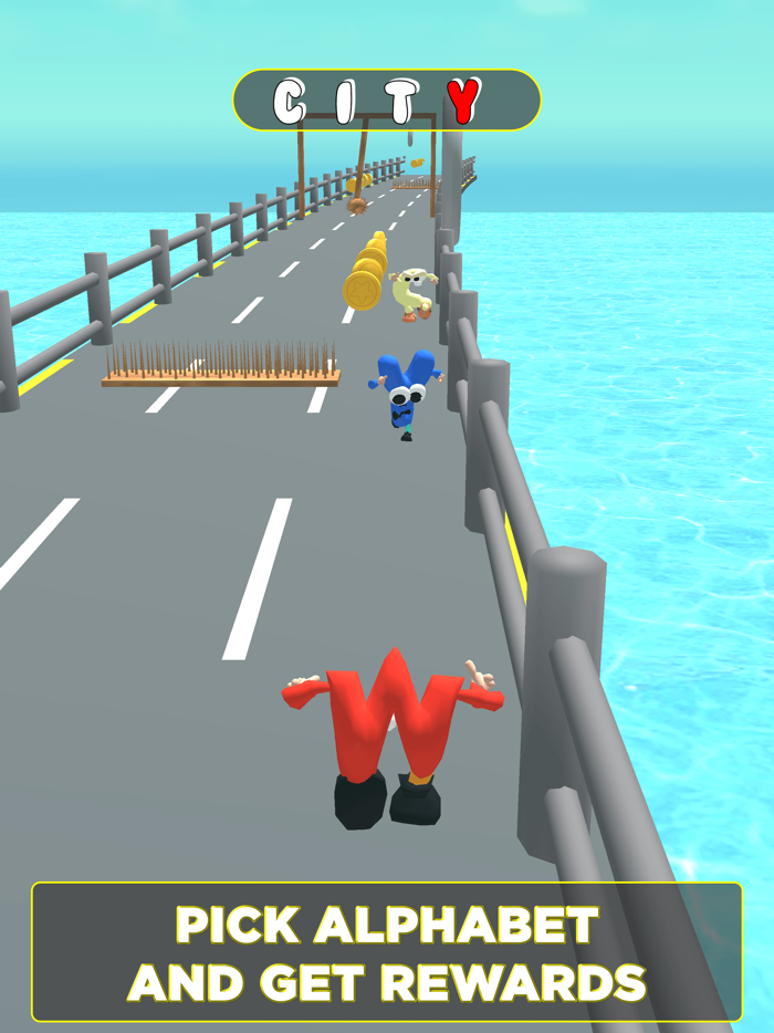 Alphabet Runner 3D ABC Race