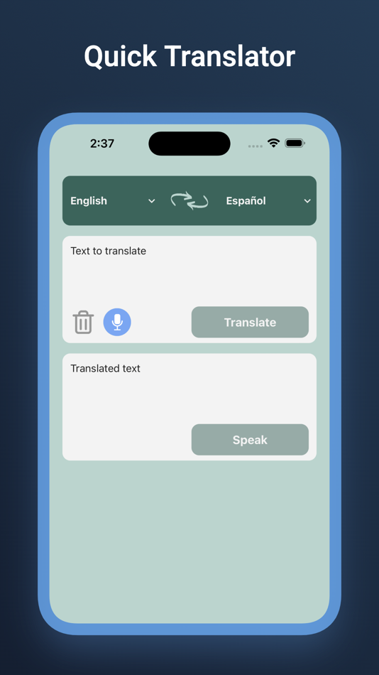 #1. Quick Voice Translator (iOS) 게시자: Laszlo Mile