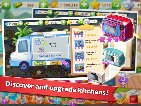 Rising Super Chef 2 - Cooking iPad app afbeelding 5