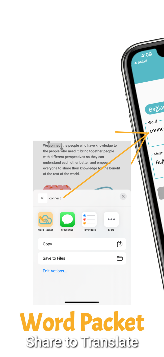 Translate Words Save and Learn