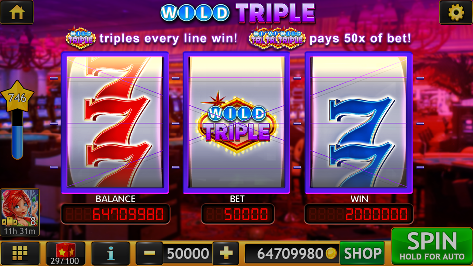 Wild Triple 777 Slots Casino - 3.8.3 - (iOS)
