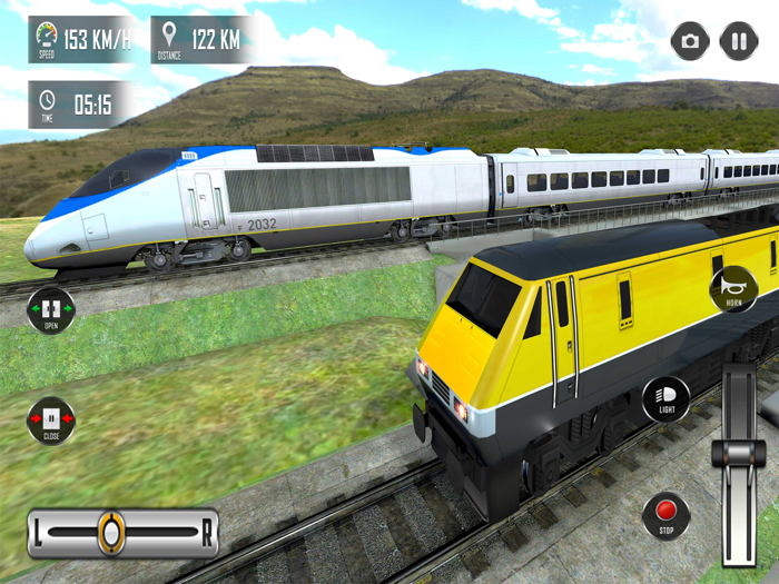 City Train Driving Adventure