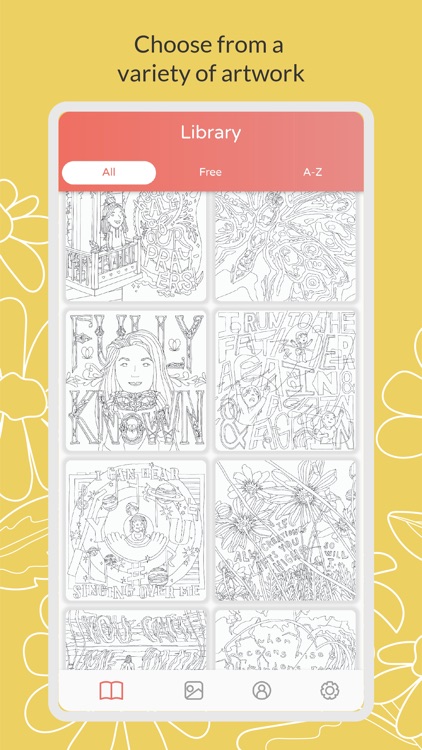 Selah: Uplifting Coloring Book