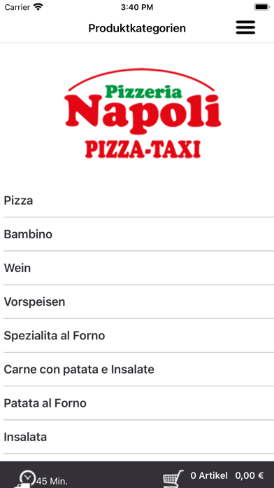 Napoli Bünde Screenshot