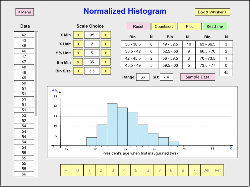 #2. Statisticality (iOS) Podle: Thomas Bretl