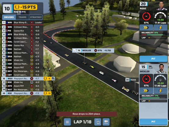 Motorsport Manager Online 2024 iPad app afbeelding 8