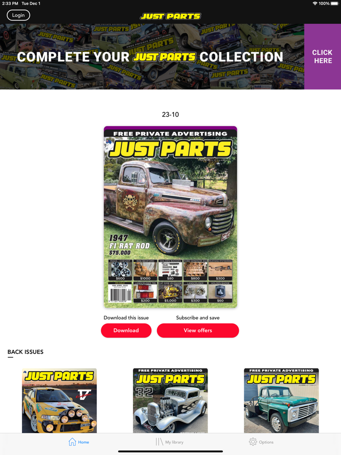 Just Parts Magazine