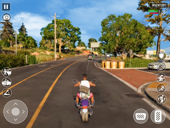 Gangster Crime City Mafia 2025 iPad screenshot 1 - Games app