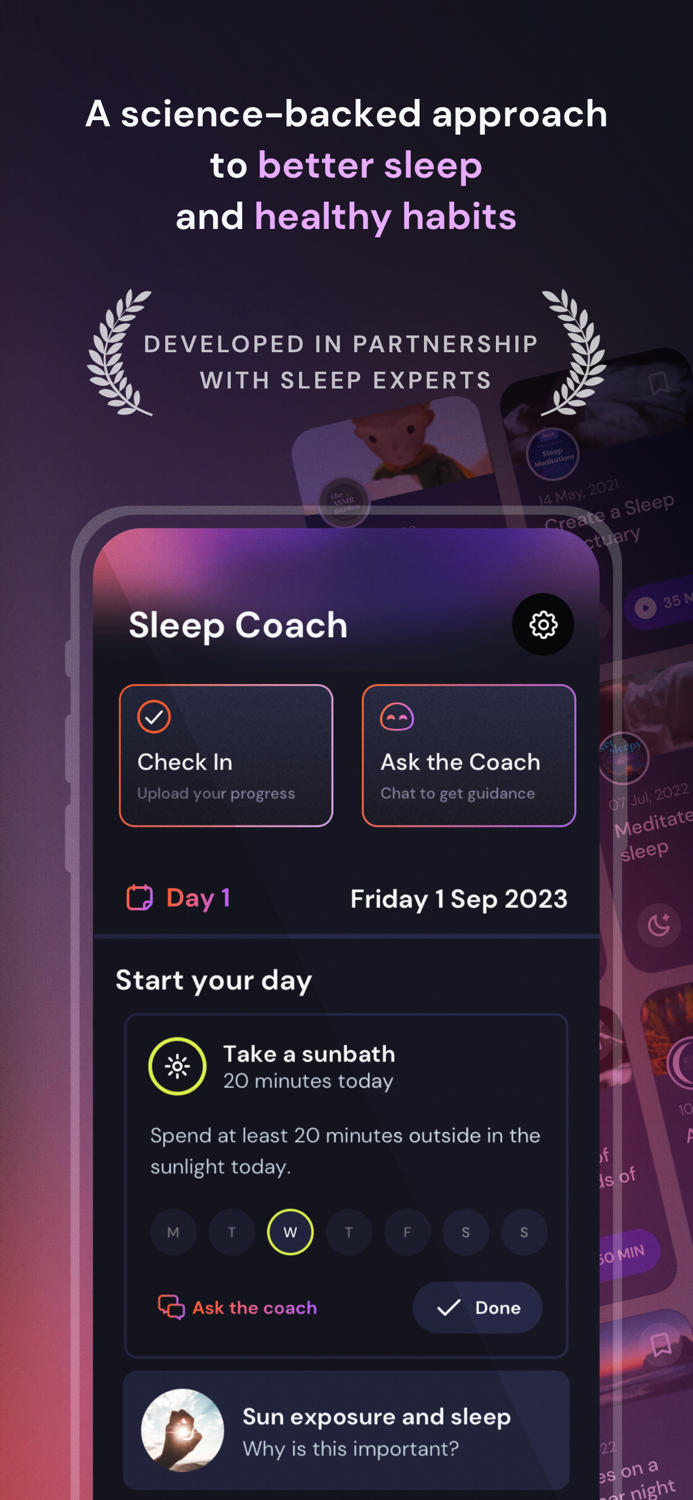 Rest Coach for Better Sleep