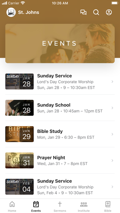 App screenshot