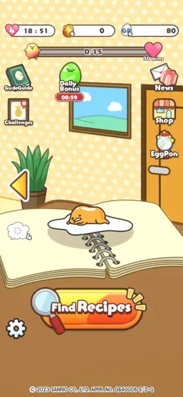 Game screenshot Gudetama Tap! PUZZLE mod apk