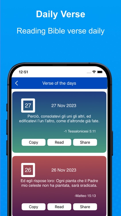 The Bible in Italian screenshot-6